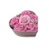 Flowerbox serce rożowe